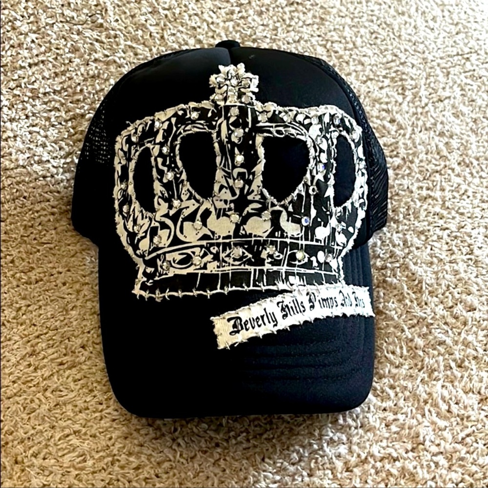 Vintage Beverly Hills Pimps and Hos crown SnapBack